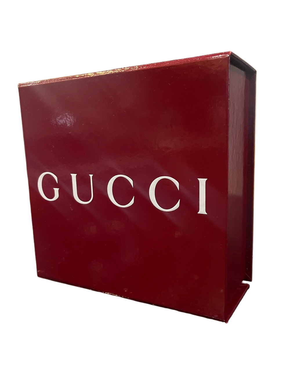 Gucci Signature Glossy Red Flip Style Presentation Box